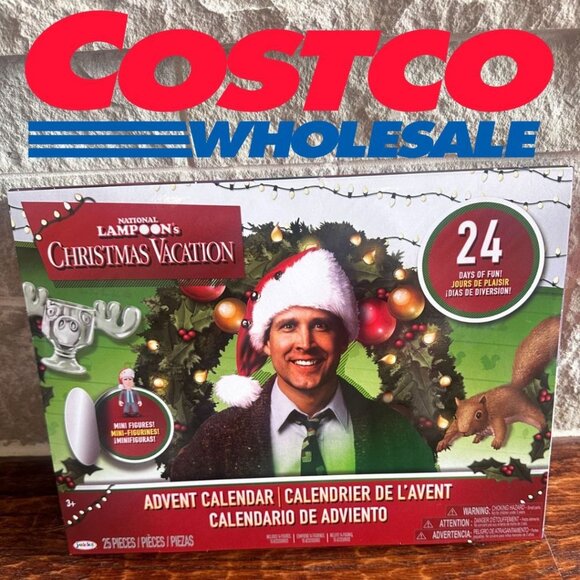 NWT Costco Authentic Christmas Vacation Advent Calendar National Lampoons Clark - Picture 1 of 9